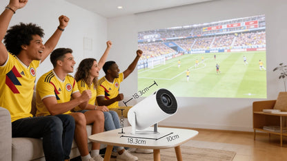 Vive el Mundial en Pantalla Gigante  Mini Proyector Portátil. POR TAN SOLO  $159900