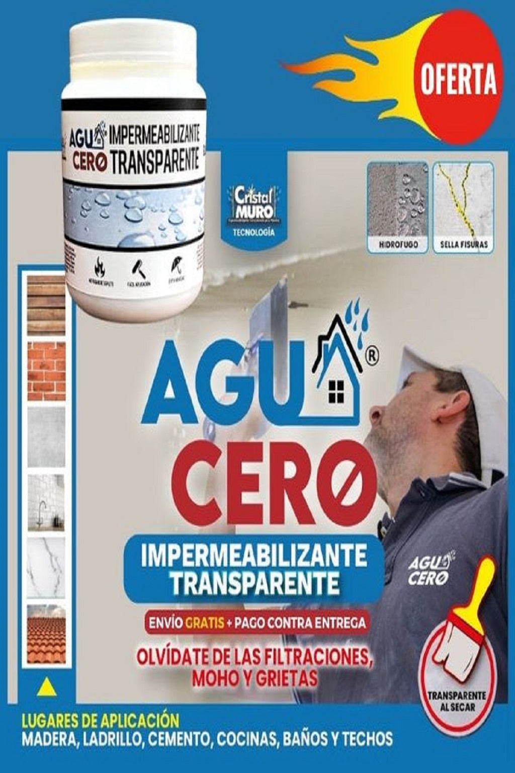 💧✨ ¡Protege tu Hogar con Nuestro Impermeabilizante de 500 ml y 250 ml! 🏠🔒